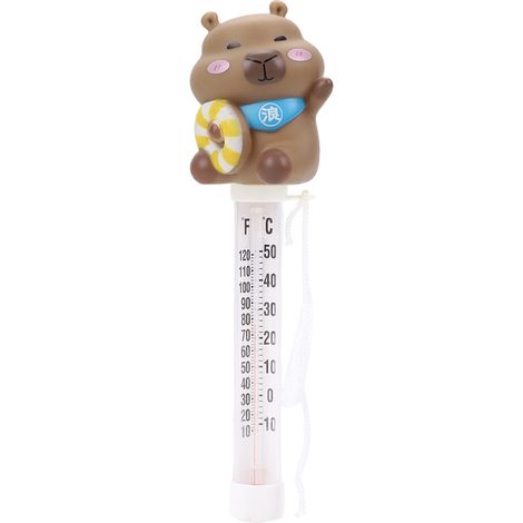 Thermomètre de piscine flottant et étanche – Accessoire de mesure de la température de l'eau pour piscines, spas, baignoires (1/5)