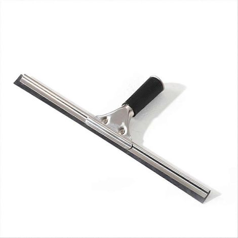 Maison acier inoxydable antidérapant raclette à vitres humide pièce verre Wiper avec Blade ménager nettoyage accessoires (1/5)