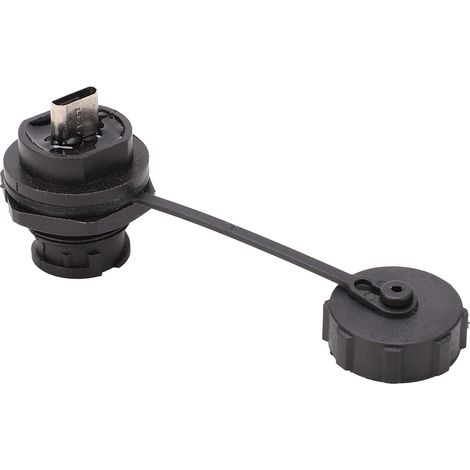 Connecteur USB étanche IP68 MICRO USB femelle, prise arrière de la carte mère E10MCBFFF