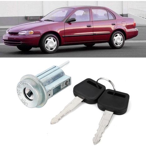 69057‑63110 69057‑12340 69057‑35030 Cylindre de serrure d'allumage et contacteur à clés compatibles avec Corolla (1/5)