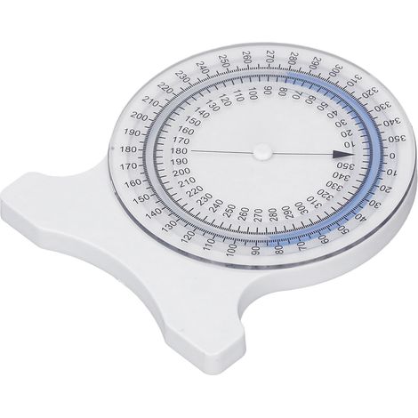 Inclinomètre à bulle étanche pour la kinésithérapie, mesures précises pour étudiants et professionnels, bleu (1/5)