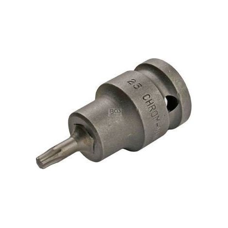 BGS Kraft-Bit-Einsatz Antrieb Innenvierkant 12,5 mm (1/2") T-Profil (für Torx) T25 - 5370