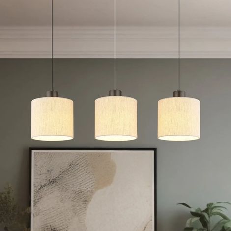 [GEBRAUCHT] B-Ware Globo Pendelleuchte Hängelampe Led Thea Wohnzimmer Creme Schwarz Matt