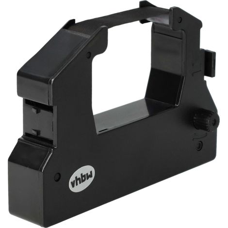 vhbw Ribbon Cartridge compatible with Norand Modular Printer, NP-815 Dot Matrix, Receipt Printer - Black Ink Ribbon (1/4)