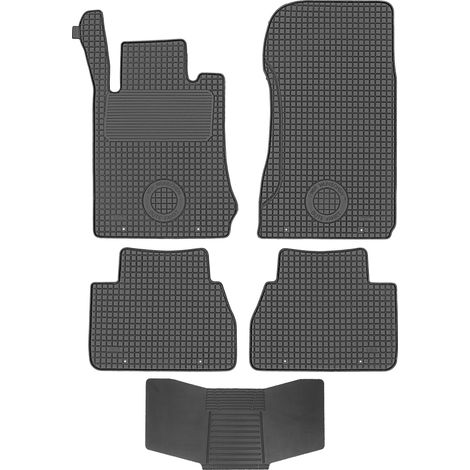 Tappetini DOMA 213217 + Copertura 251992 - Mercedes Classe E W211 2002-2009 SENZA FERMI