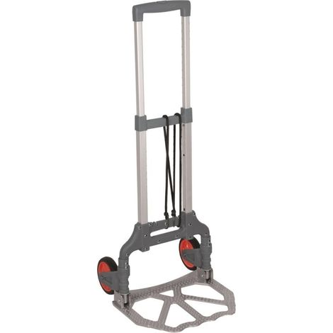 CARRELLO PORTA PACCHI PIEGHEVOLE RICHIUDIBILE PEDANA ALLUMINIO 80KG PORTAPACCHI (1/10)