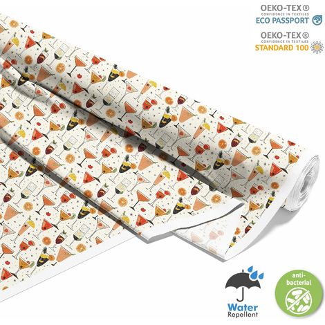 TESSUTI DECORATIVI PER ESTERNI OXFORD - Motivo Cocktail DX8666 (1/5)