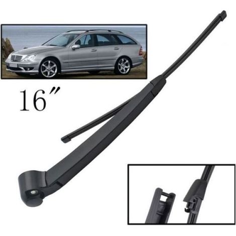 Balai Essuie-Glace Arrière - Bras Essuie-Glace Arrière - Pour Seat Leon MK1 2000-2005 - Kit 2 Pièces (1/5)