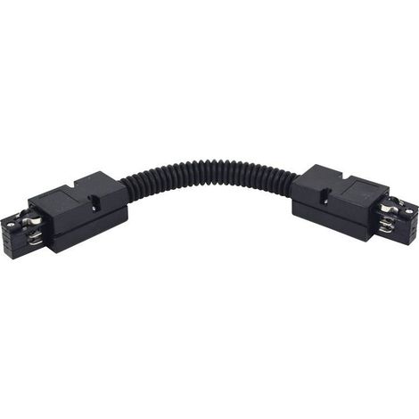 Union flexible rail triphasé - Noir (1/3)