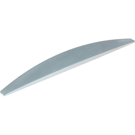 Poignée profil longueur 495 mm aluminium finition inox brossé - CADAP