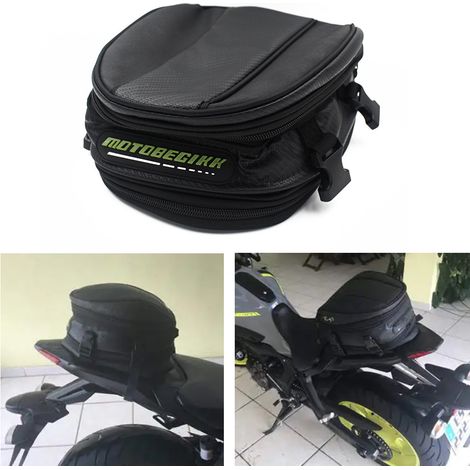 Sacoche de selle arrière pour moto, sacoche de réservoir pour pilote, équipement de tourisme moto homme, sac à dos, top case moto, sac de moto étanche