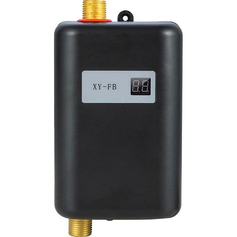 Mini système de chauffage à eau chaude électrique portable avec affichage numérique LCD (1/5)