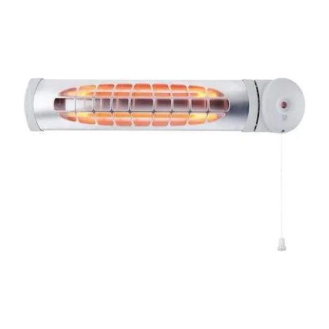 Réglette infrarouge murale détection de présence cde à cordelette 750/1500W S&P 670016 (1/3)