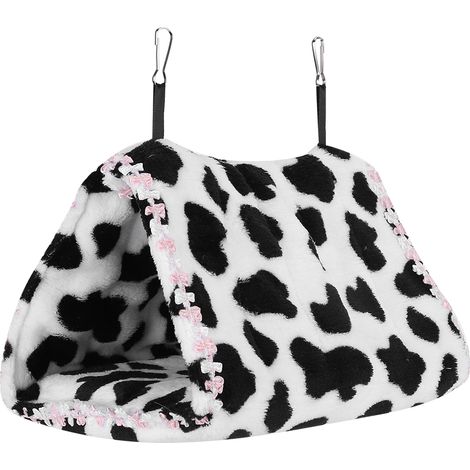 Hamac suspendu triangulaire pour perroquet, cochon d'Inde, hérisson ou hamster. (1/5)