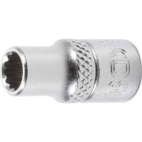 Douille pour Clé Douze Pans 6,3 mm (1/4) - 6 mm - Acier Résistant - Précision et Durabilité, Pro - D-Work