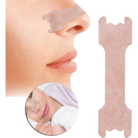 100Pcs Anti Ronflement Dilatateur Nasal Snore Stopper Améliorer Sommeil Bandelettes Sommeil Bien Dormant Dispositif D\'ai FA001 (1/4)