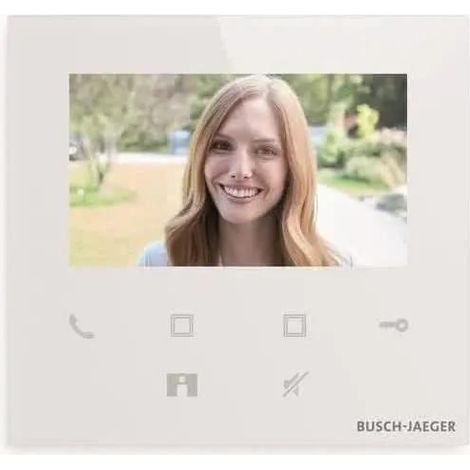 Busch-Jaeger Citofono Video Connesso Bianco 4,3 pollici