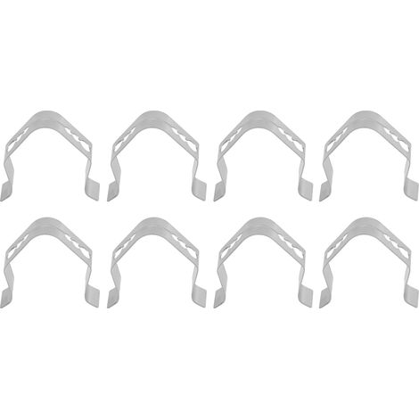 4 Pièces Protège-feu de Cuisinière Revêtement PTFE Anti-adhésif, Protection pour Gazinière et Plaque de Cuisson, 27x27cm 0.1mm Argenté (1/5)