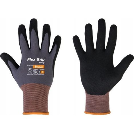 Guantes de trabajo Sandy Bradas Strong Nitrile Flex Grip Talla 7 (1/2)