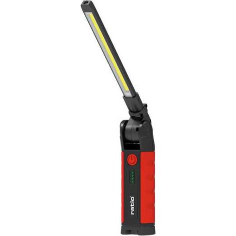 Linterna LED COB 1000 lm Recargable RATIO