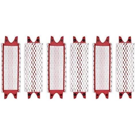 6 Pièces Lavette pour Vileda EasyWring Ultramax, avec caractéristiques : 6PIÈCES, LED, 14CM