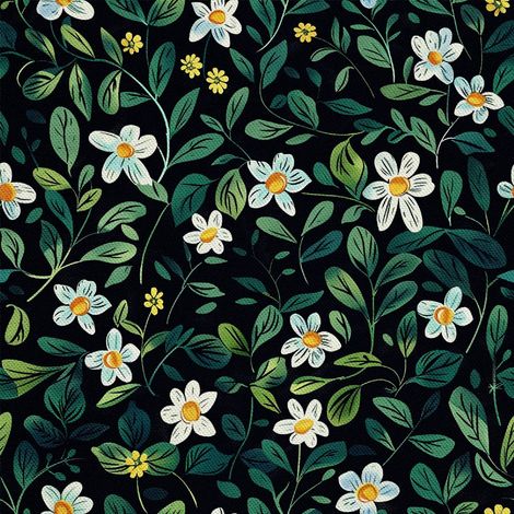 Tela decorativa Oxford para exteriores - Motivo primaveral I DX7135 (1/5)