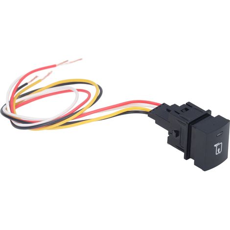 Interrupteur de feux antibrouillard avec trou pré-percé, finition résistante à la chaleur et polie, interrupteur de feux antibrouillard automobile 12V 10A. (1/5)