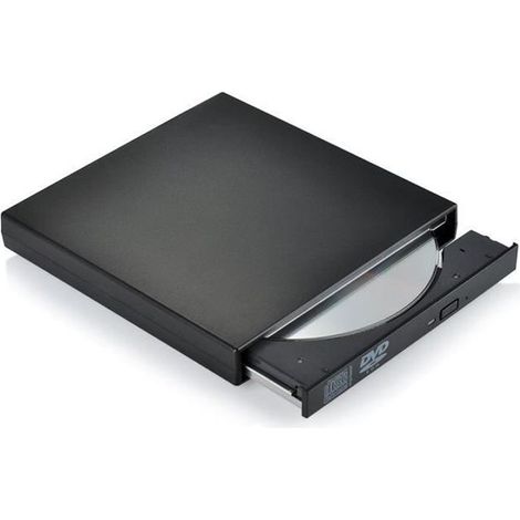 X-C Graveur Lecteur Externe USB 2.0 DVD-R & CD-RW Compatible avec Windows 2000/ME/XP/Vista/Windows7,Toutes les Versions de Apple Mac (1/4)