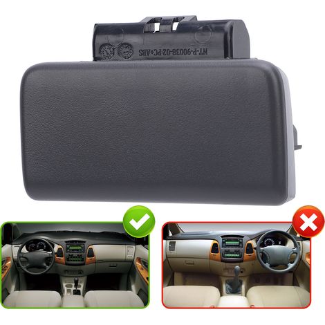 Manija de cerradura de guantera para Toyota Innova (2004-2015) - ABS gris oscuro (1/5)