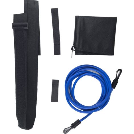 Schwimmgürtel mit Widerstand, Trainingsgürtel für Kinder und Erwachsene, Schwimmtraining und -übungen, 3 Meter, Blau (1/5)
