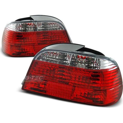 Paire de feux arriere BMW serie 7 E38 94-01 rouge blanc-27335808