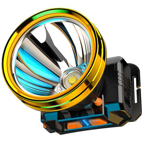 QORVA
-Lampe Frontale Rechargeable en Alliage d'Aluminium Lampe Frontale de Détection pour Pêche en Plein Air Forte Lumière Blanche Puce 55,DUBUNS