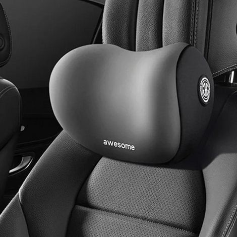 Appui TêTe Voiture, Support de cou SièGe de Voiture, Support de cou Siège Conduite RéGlable, Housse Amovible, Adapté pour Conduire (1/5)