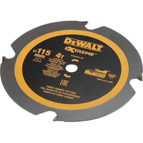 DeWalt Kreissägeblatt PCD 115/9,5 mm 4Z