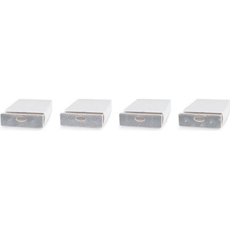 Box da riordino deco Domoliving mini grey 15,5x20xh10,5cm