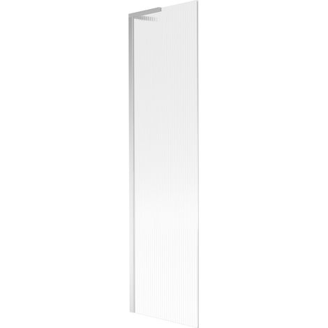 Mexen Next L pare-baignoire 1-volet 50 x 150 cm, verres rayés, chromé - 895-050-000-03-09-01 (1/5)