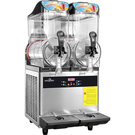 Machine à granita 2 x 14.5 litres PREMIUM - GOLDINOX (1/4)