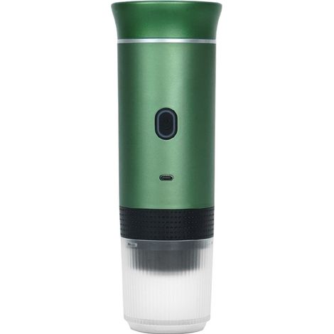 Macchina per il caffè portatile da viaggio, macchina per il caffè a batteria, macchina per caffè espresso monodose per campeggio, auto, camper, escursionismo, ufficio, articoli essenziali per la cucin (1/5)