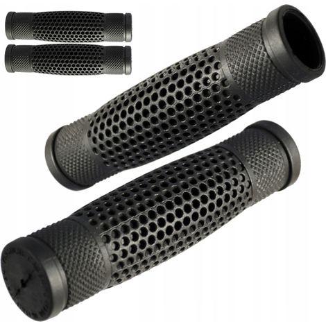 Puños para manillar Progrip 738, color negro, 115 (1/4)