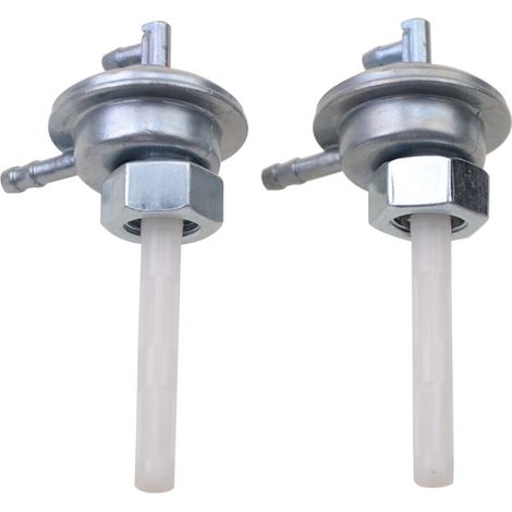 Adaptateur de commutateur de carburant à pression négative inversée GOOFIT pour moteur GY6-50, vanne à membrane à vide double pièce, pièces de modification pour scooter/véhicule tout-terrain (1/5)
