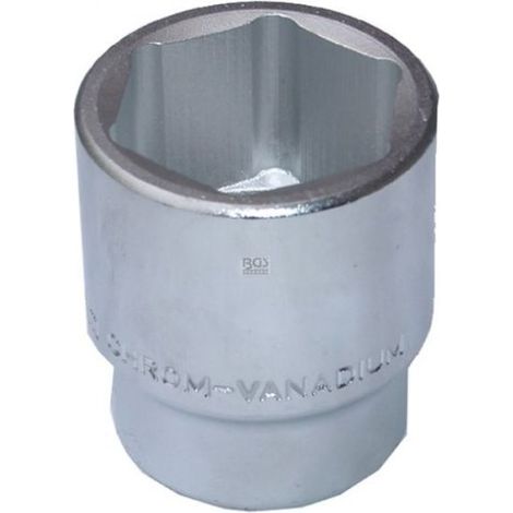 BGS Steckschlüssel-Einsatz Sechskant Antrieb Innenvierkant 20 mm (3/4") SW 35 mm - 3435