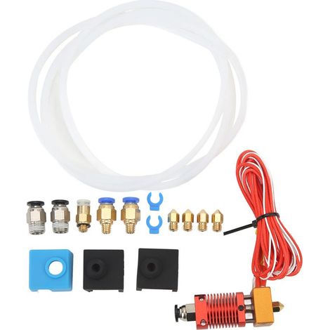 Kit Hotend assemblé pour Ender 3 avec raccords pneumatiques, élément chauffant à thermistance, buse MK8 (1/5)