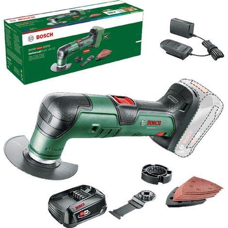 Bosch Cordless 18v Starlock Multi Tool UniversalMulti + 1.5AH Battery kit (1/5)