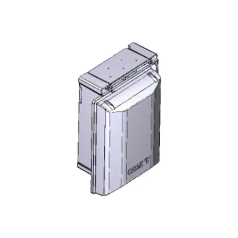came pièce détachée couvercle et base armoire de commande 88006-0052 (1/3)