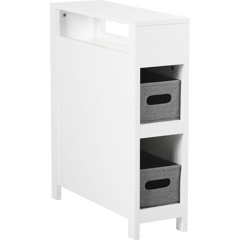 Badezimmerschrank CACHI 20 cm Weiß