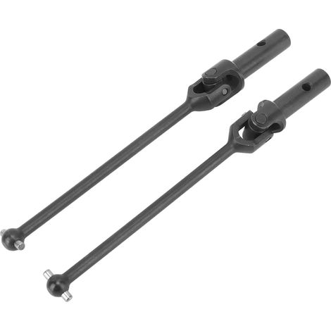 2PCS Joint Universel Transversal en Acier pour Arbre de Transmission RC, Compatible avec Voitures ZD Racing 1/8 (1/5)