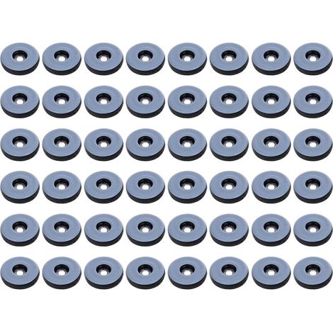 Möbelgleiter, 48er-Packung, runde Teflon-Möbelgleiter, Antivibrationsgleiter, (rund) 19 mm (1/4)