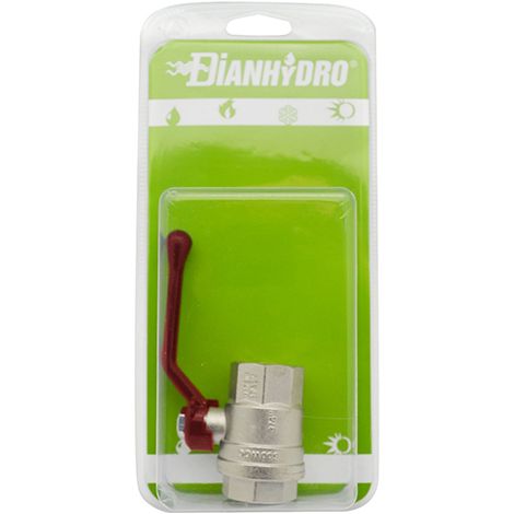 VALVOLA A SFERA FF  CON LEVA BLISTER- 1 DN 25 PN 40- FAIDF- pezzi 1