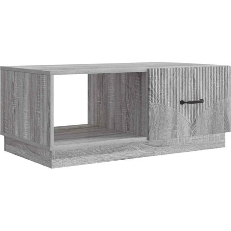Couchtisch Graues Sonoma 90 x 50 x 37 cm Holzwerkstoff vidaXL