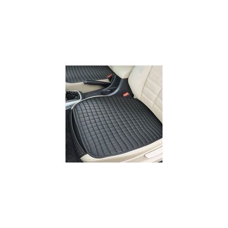 Housse de Siege Voiture Universelle Noir 2 Pièces - Imperméable Housse Siege Auto Cuir, Couvre Siege Auto, Résistant Aux Rayures, Protection Siege Auto